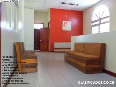 200.000. consultorios y oficinas en cartago occidental