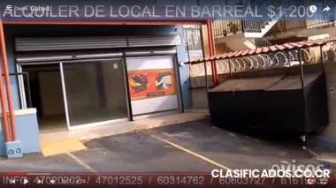 Alquiler de local comercial en barreal de heredia $1.200 (gaby4)