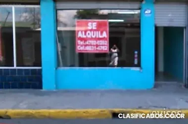 Alquiler de local comercial en heredia centro en ?500 mil mensuales.