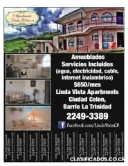 Apartamentos linda vista villa colon