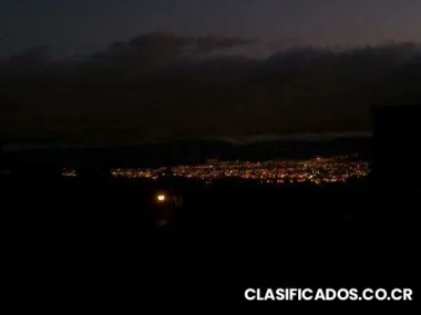 Hermoso lote en heredia con vista al valle central