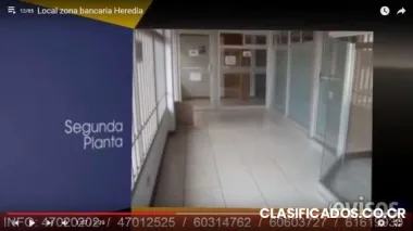 Local zona bancaria heredia $7.000