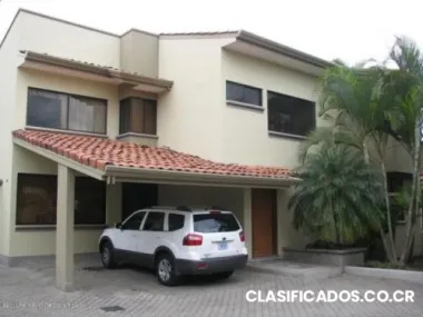 Ref 10-193 espectacular casa en alquiler escazú completamente amueblada