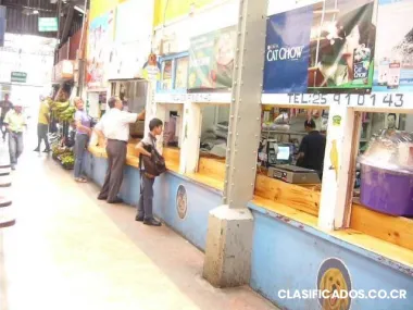 Se vende negocio comercial, en el mercado central de cartago