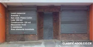 Vendo local comercial en san jose