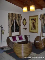 $600 / 2 dorm apartamento amueblado santa ana