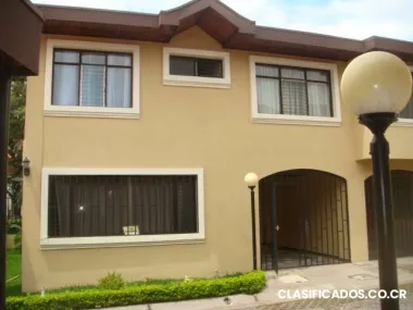 Alquiler de casa, sabana oeste, en condominio, zona muy segura