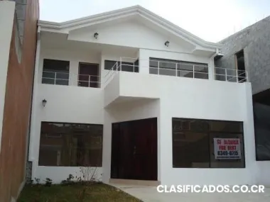 Alquilo preciosa casa para estrenar en lomas de granadilla curridabat