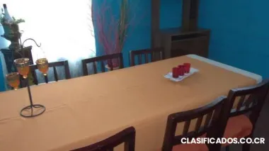 Casa amueblada en comunidad privada santa ana piedades $600