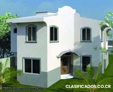 Casa nueva de 2 pisos con vista al valle central