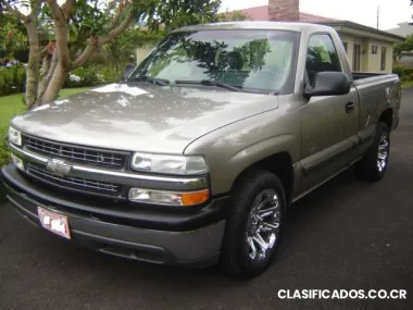 Chevrolet silverado pickup, gas motor b6 4,300 cc automatico aros de lujo exelente esta...