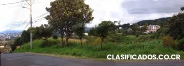 Lote en alto de las palomas en escazú