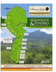 Lotes con vista a los volcanes (tenorio & miravalles)