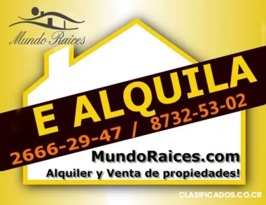 Preciosa casa para alquilar. super segura. super centrica