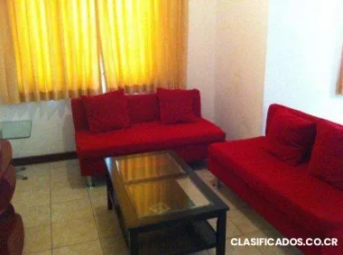 Ref.12-03 apartamento en alquiler amoblado pozos - santa ana