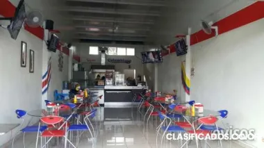 Vendo lindo restaurante, funcionando, excelente ubicacion, buenas ventas, clientes fijos