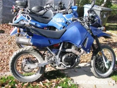 Kawasaki klr 650 azul 91