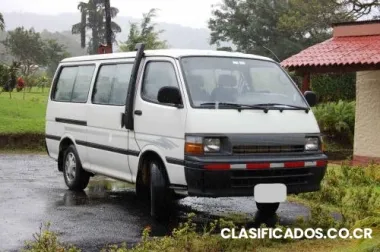 Microbus hiace año 96 15 pasajeros diésel