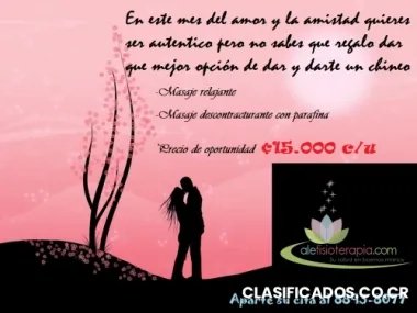 Mes del amor y la amistad aproveche