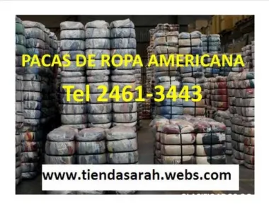 Pacas de ropa americana