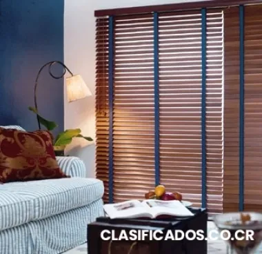 Persianas de madera