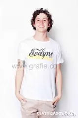 T shirt blancas personalizadas