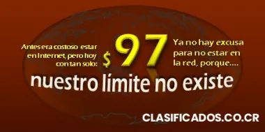 1 página web completa por u$97 hasta 21 de setiembre