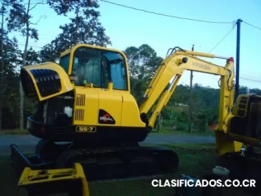 Alquiler mini excavadora