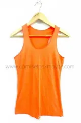 Camisetas de tirantes al por mayor orleada de mujer