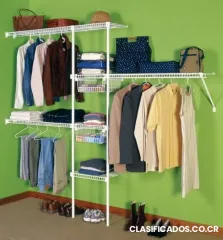 Closets ventilados de rejilla