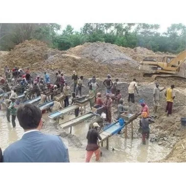 Disponible polvo de oro