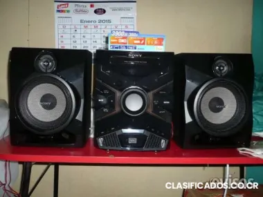 Equipo de sonido ,billetes y monedas de colleccio