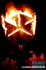 Espectaculos, circo, payasos, malabares, performance, show de fuego, show de luz y much...