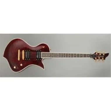 Fernandes guitars ravelle elite - see-thru black cherry