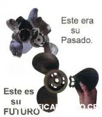 Helices para motores nauticos