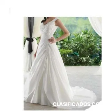 Hermoso vestido de novia