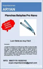 Planchas para cabello babyliss pro nano