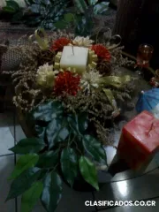 Preciosos recuerdos y centros de mesa para su boda (con candelas)