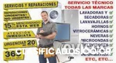 Reparaciones en todo tipo de electrodomesticos y refrigeracion general...