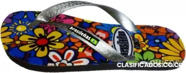 Sandalias brasileñas en caucho natural