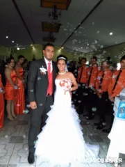 Se vende vestido de novia usado con un 60% de descuento