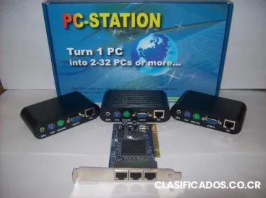 Sistema multiusuario - xtenda - pc station