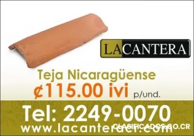 Tejas y acabados rusticos