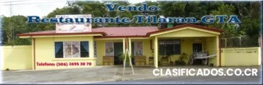 Vendo restaurante en tilaran - guanacaste.