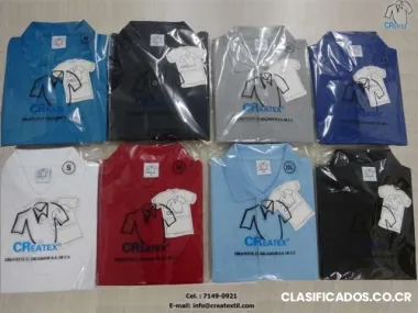 Venta de camisas tipo polo (createx)