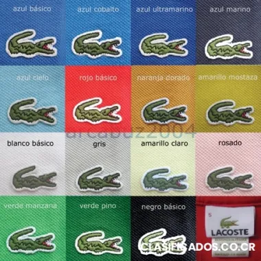Venta de camisetas lacoste