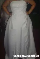 Vestido de novia talla 18 precio negociable