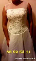 Vestido de novia usado una vez