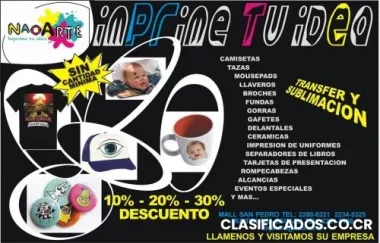 Articulos promocionales nao arte