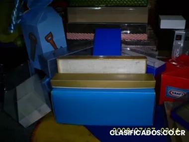 Cajas de cartón, bolsas de regalos, entre otros